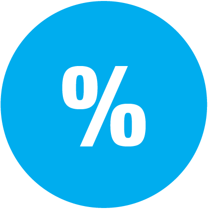 Icon percentage
