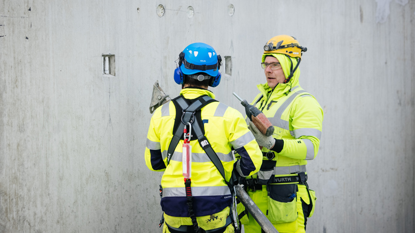 Occupational safety at our sites